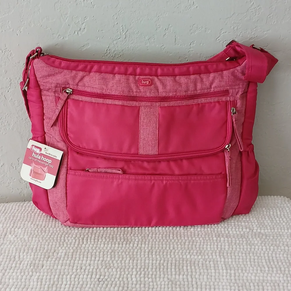 Hula Hoop Carry-All Messenger Bag by Lug